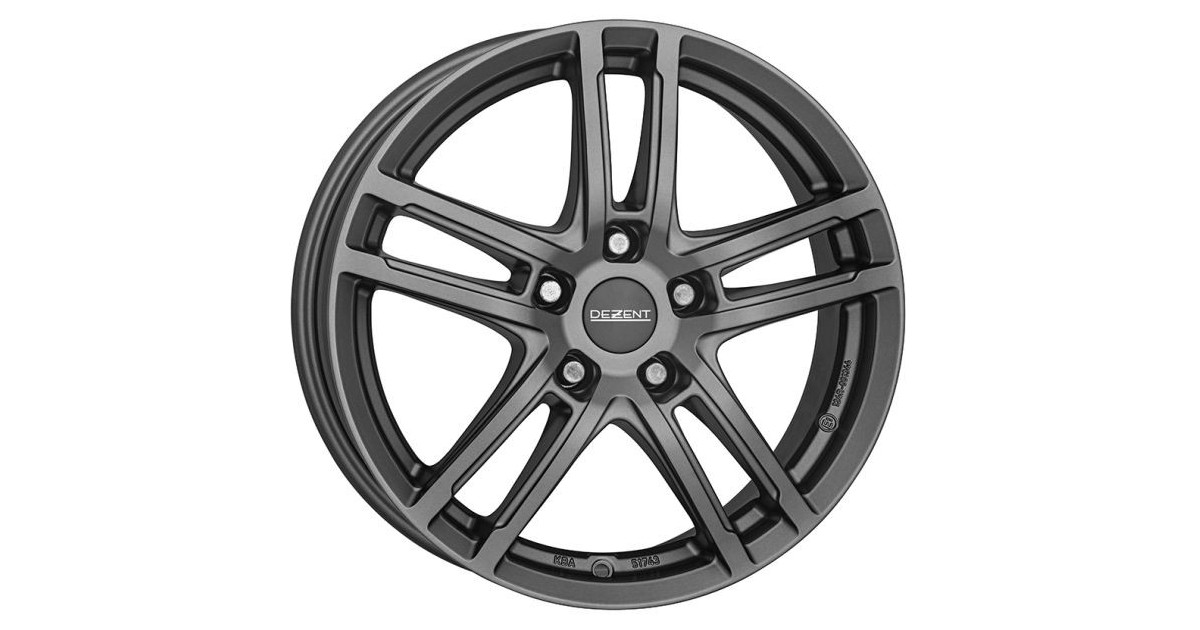 Dezent  TZ Graphite matt , 7X16 5/112 ET48 , alésage 66.6