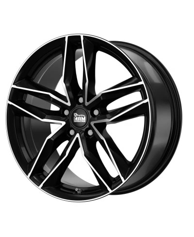 MAM RS3 Black Front Polish ,8.50 x 19 ET 30.00 5 x 112 ,alésage 66.6