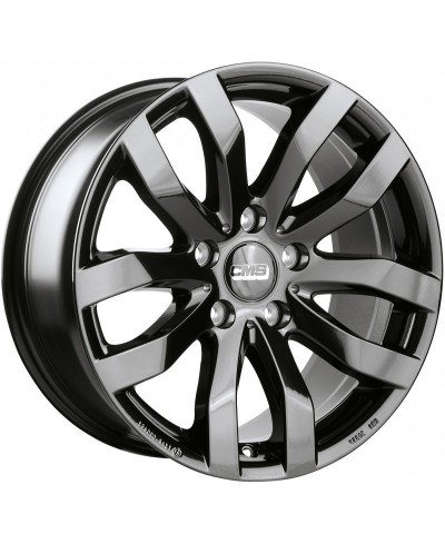 CMS C22 Complete Black Gloss , 6x15 5/100 ET45 ,alésage 54.1