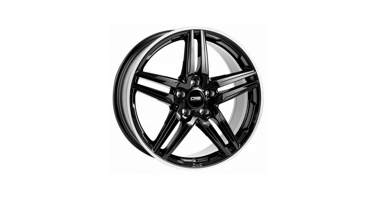 Jante ALU, CMS C29 Noir Bride Poli Brillant, 8X18 5/114.3 ET45, Alésage 67.1
