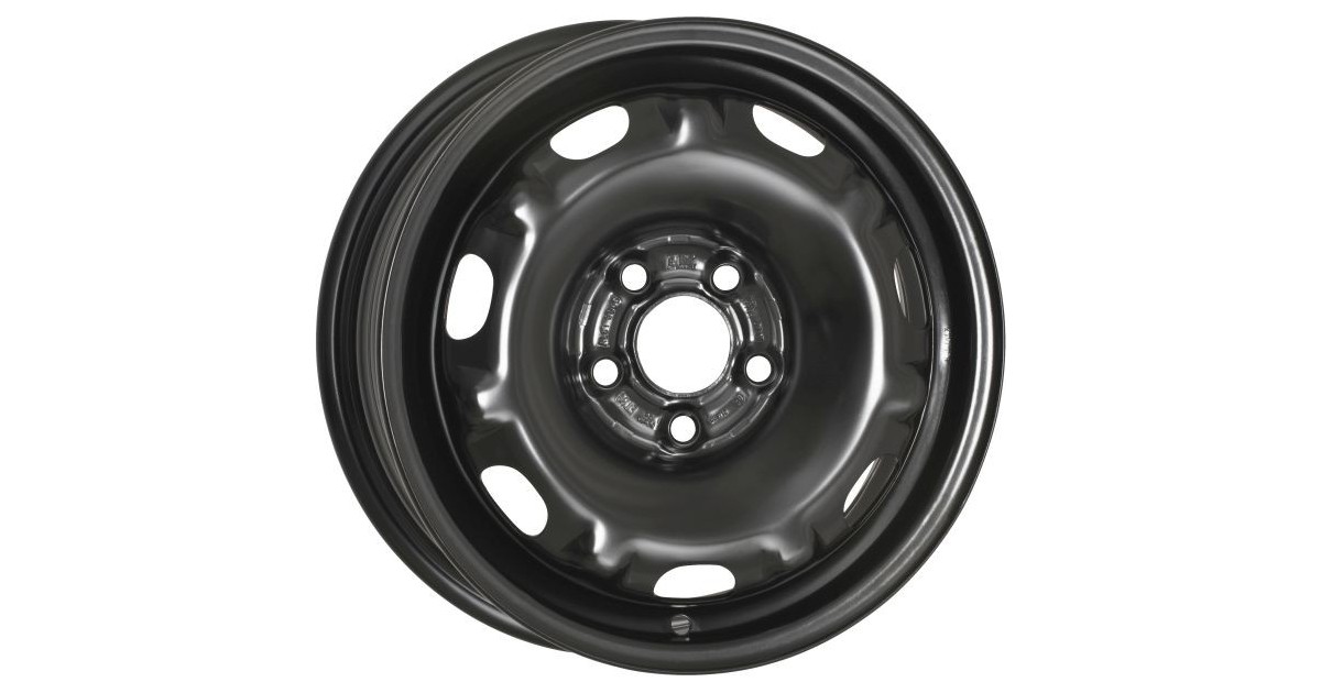 Jante Tole/Acier, ALCAR ,No 7250, 6X14 5/100 ET37, Alésage 57.1
