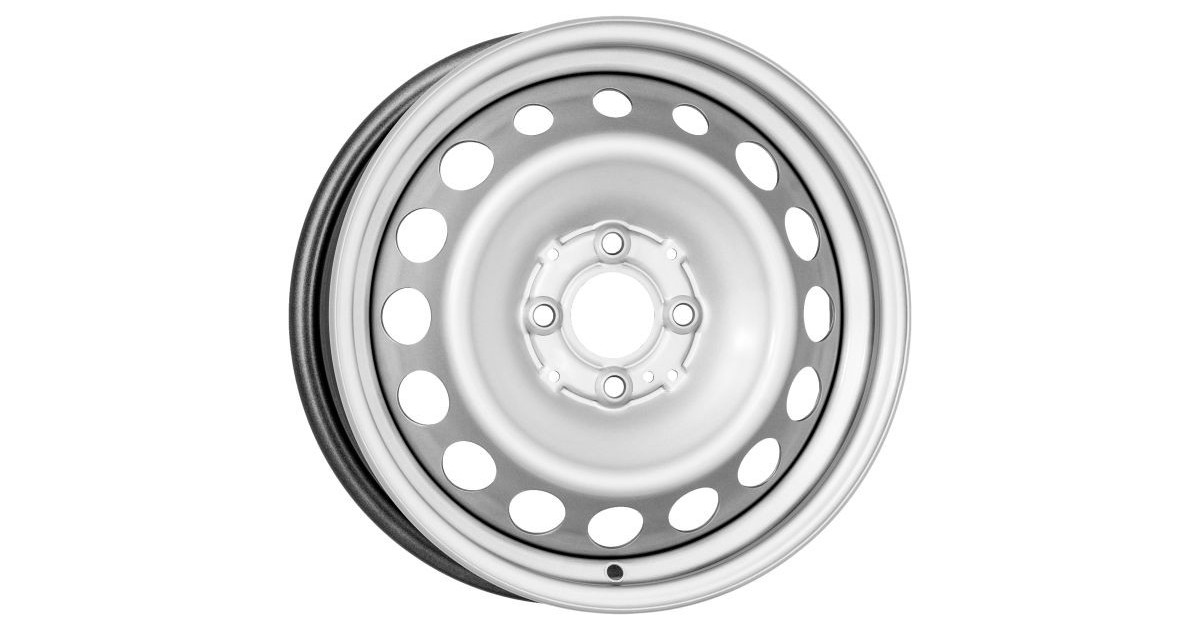 ALCAR,argent ORIGINAL,no 4004 , 5.5X15 4/100 ET42 , alésage 60.1