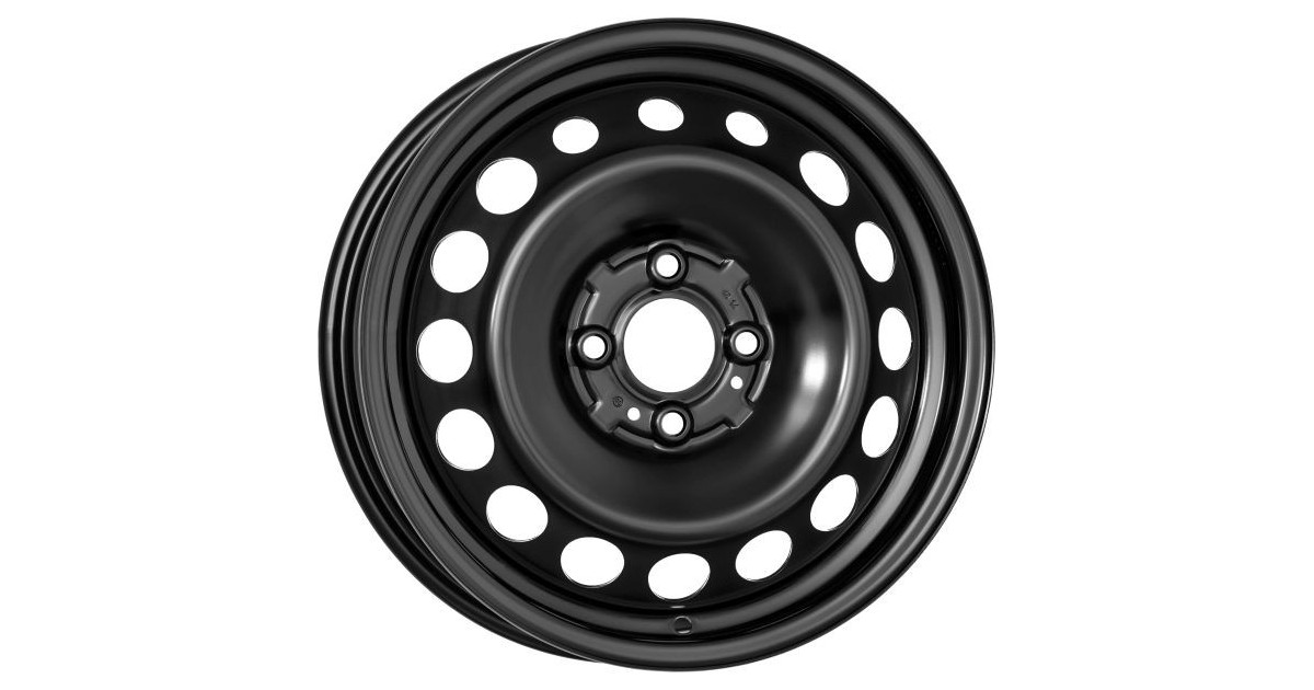 Jante Tole/Acier, ALCAR ,No 4001, 5X15 4/100 ET38, Alésage 60.1 (RENAULT Twingo III)