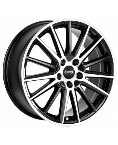 CMS 8x20 5/112 ET39 C23 Diamond Black Gloss ,alésage 66.6