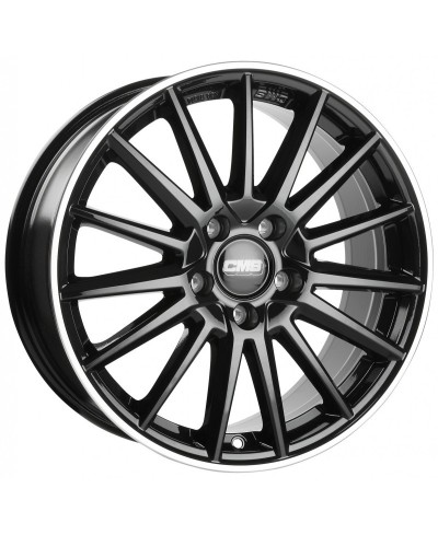 CMS 8x20 5/114,3 ET48 C23 Diamond Rim Black ,alésage 67.1(2)