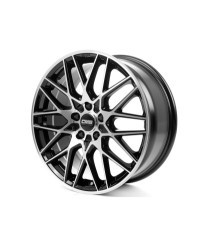 Jante ALU, CMS C25 Diamant Noir Brillant, 8X19 5/ 114.3 ET40, Alésage 67.1