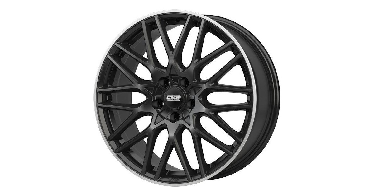 CMS 8x19 5/108 ET42 C25 Diamond Rim Black ,alésage 63.4