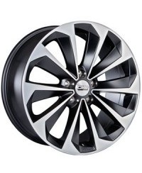 CMS 8x18 5/112 ET35 C21 Diamant Schwarz matt ,alésage 66.6(5)