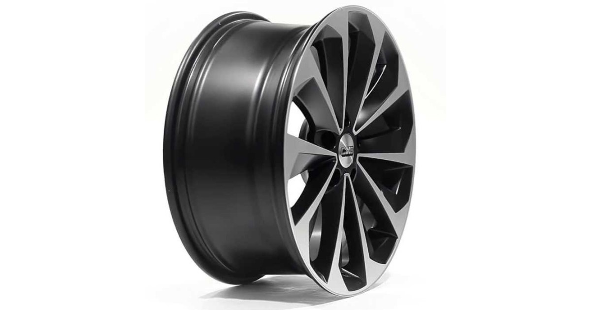 Jante ALU, CMS C21 Diamant Noir Mat, 8X18 5/108 ET47, Alésage 63.4