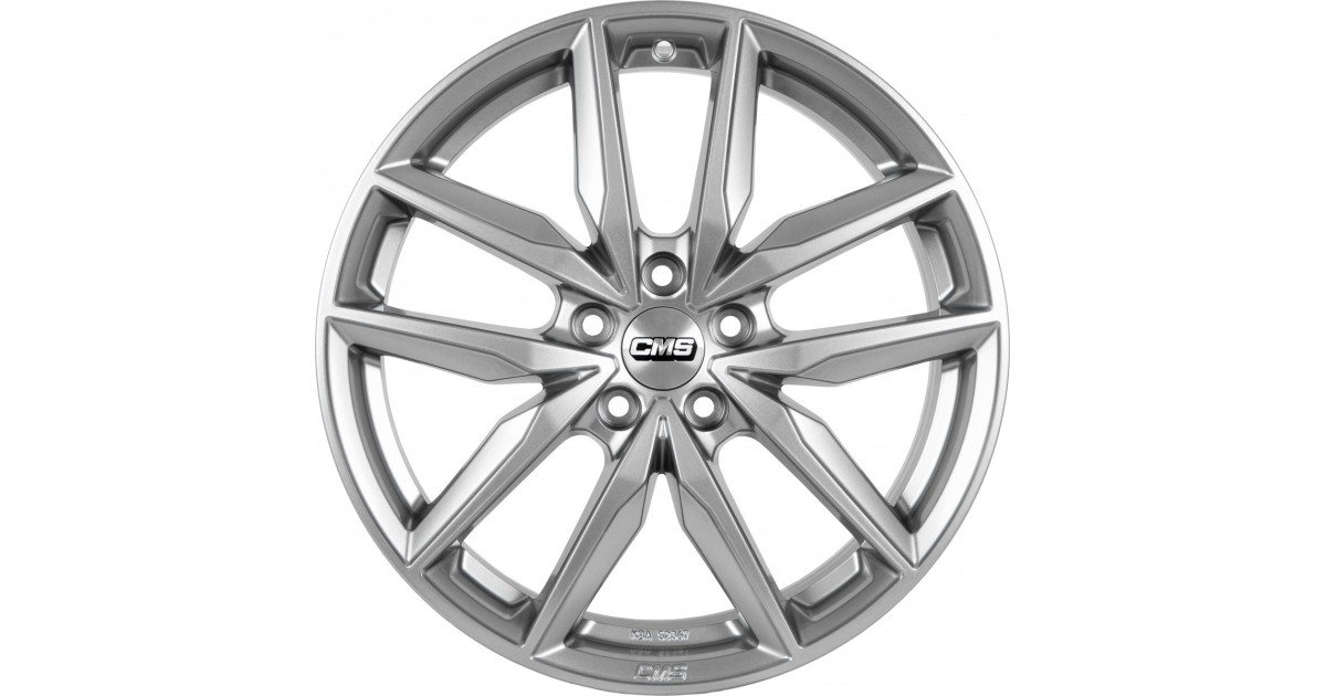 Jante ALU, CMS C28 Racing Silver 7.5X19 5/ 100 ET40, Alésage 57.1