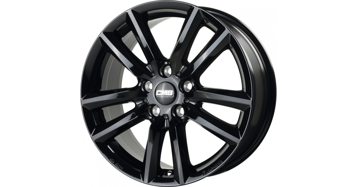 Jante ALU, CMS C27 Noir Brillant, 7.5X19 5/114.3 ET53, Alésage 67.2