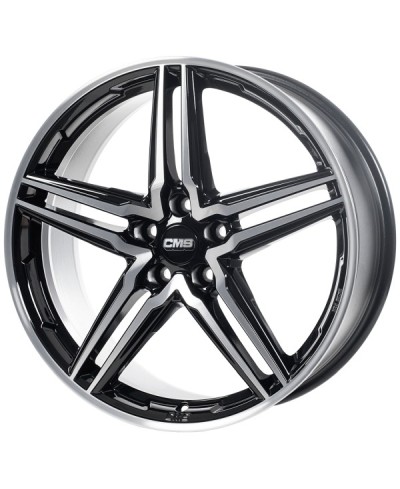 CMS 7,5x17 5/100 ET47 C29 Diamond Black Gloss ,alésage 57.1