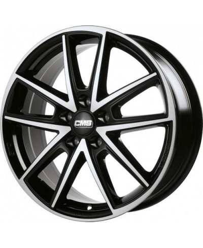 CMS 7x17 5/114,3 ET50 C30 Diamant Schwarz ,alésage 67.1(2)