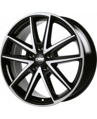 CMS 7x17 5/114,3 ET50 C30 Diamant Schwarz ,alésage 67.1(2)