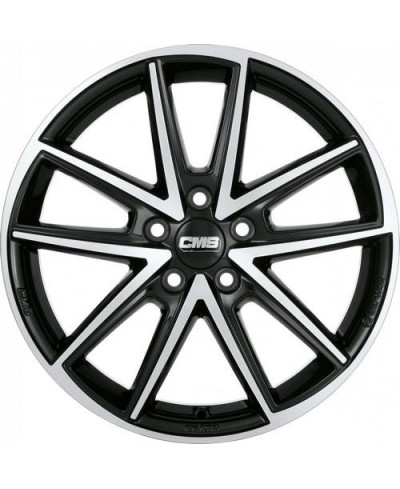 Jante ALU, CMS C30 Diamant Noir Brillant, 7X17 5/114.3 ET50, Alésage 67.2