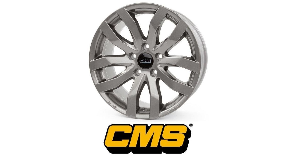 Jante ALU, CMS C22 Titane Brillant, 7.5X18 5/112 ET51, Alésage 57.1