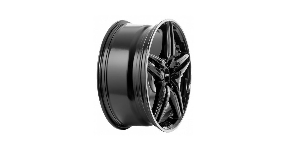 Jante ALU, CMS C29 Noir Bride Poli Brillant, 7.5X17 5/112 ET36, Alésage 66.6