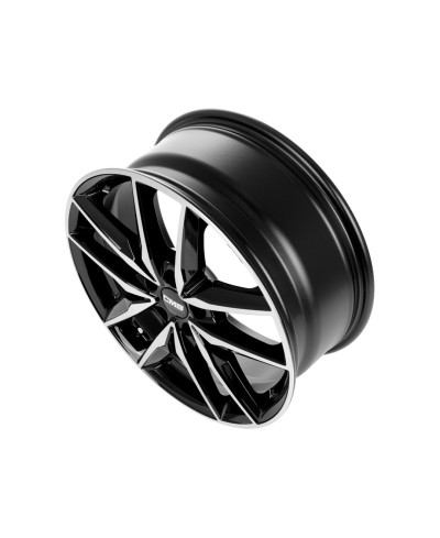 Jante ALU, CMS C28 Diamant Noir Brillant, 7X17 5/ 114.3 ET40, Alésage 67.1