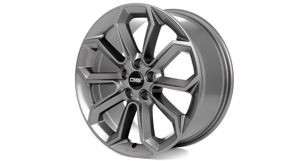 Jante ALU, CMS C20 Titane Brillant, 7.5X17 5/114.3 ET47, Alésage 67.2