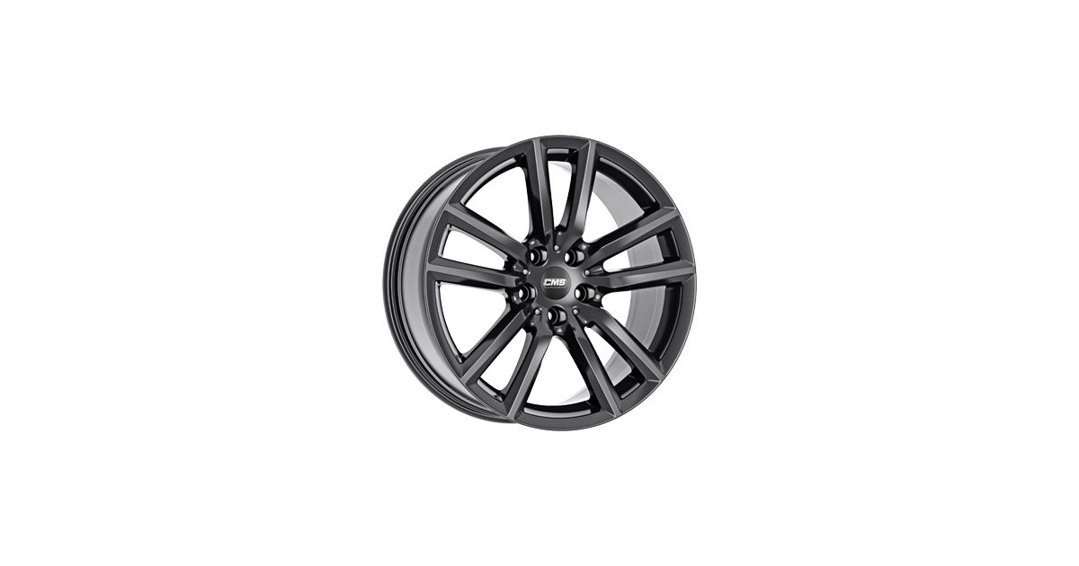 CMS 8x18 5/112 ET39 C27 Complete Black Gloss ,alésage 66.5(6)