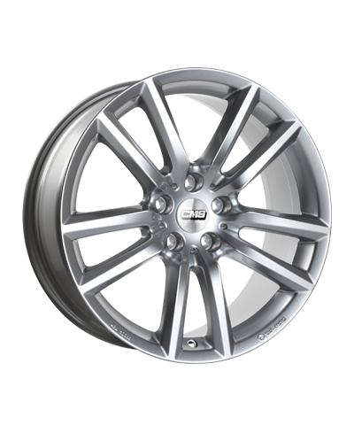 CMS 8x18 5/108 ET55 C27 Racing Silver ,alésage 63.4