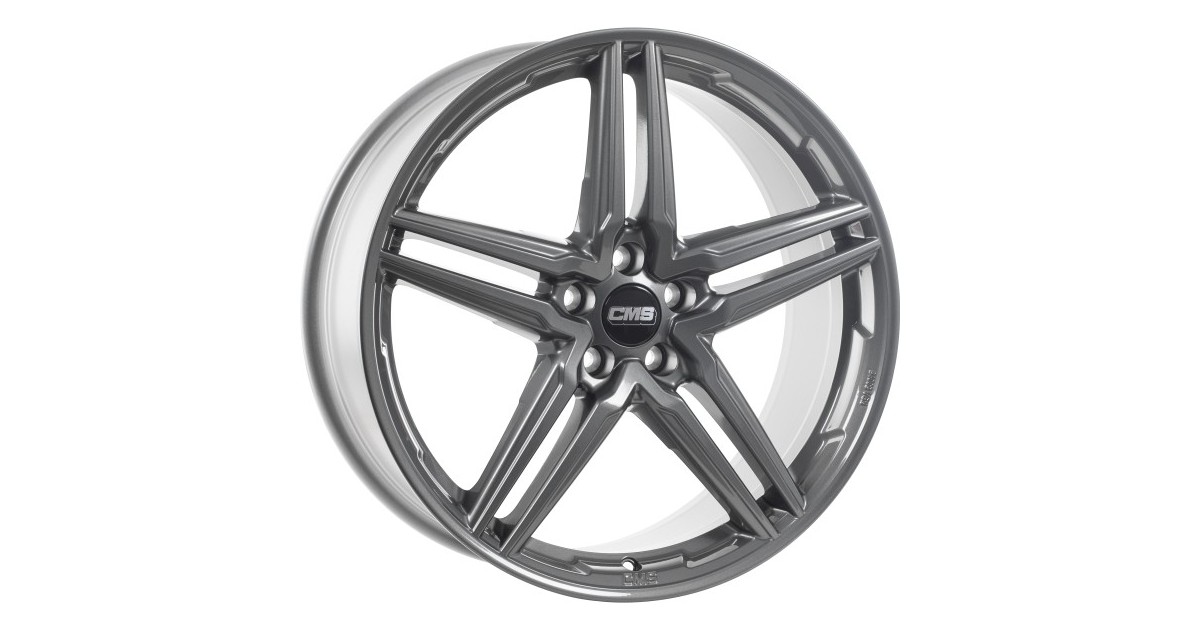 Jante ALU, CMS C29 Titane Brillant, 7.5X17 5/112 ET36, Alésage 66.5