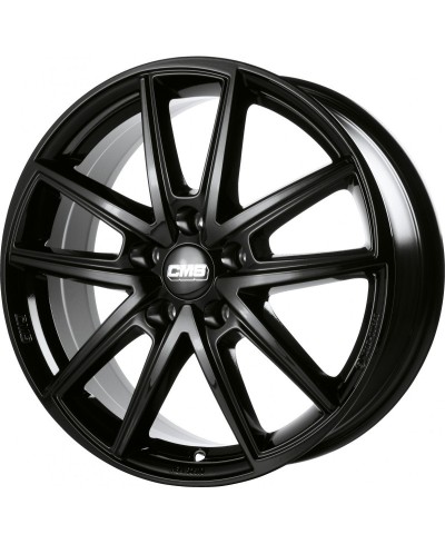 Jante ALU, CMS C30 Noir Brillant, 7X17 5/108 ET50, Alésage 63.4