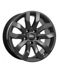 CMS 7,5x17 5/112 ET30 C22 Complete Black Gloss ,alésage 66.5(6)