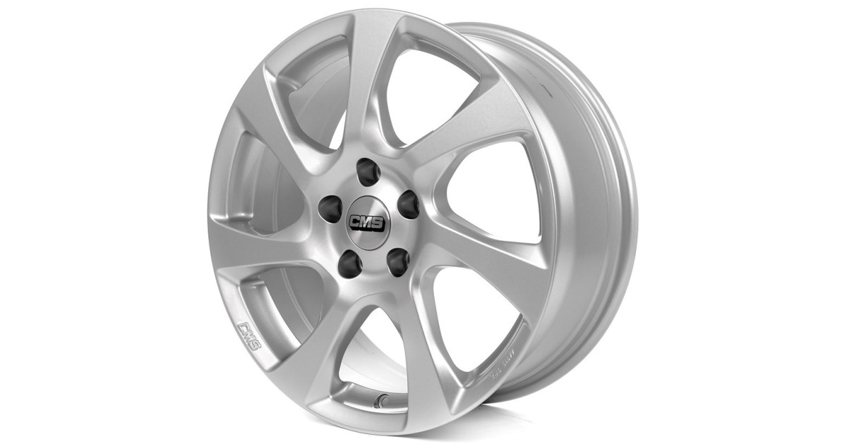 Jante ALU, CMS C24 Argent , 7X17 4/100 ET37, Alésage 67.1