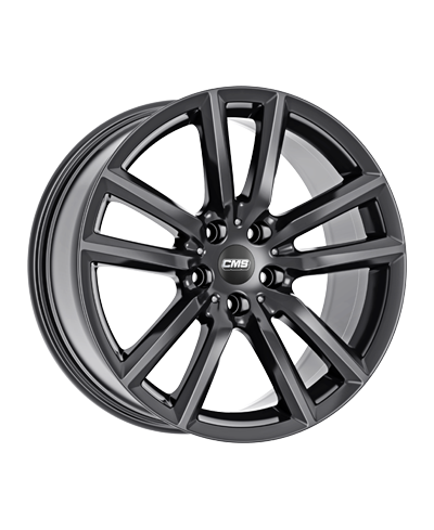 CMS 6,5x17 5/112 ET46 C27 Complete Black Gloss ,alésage 57.1