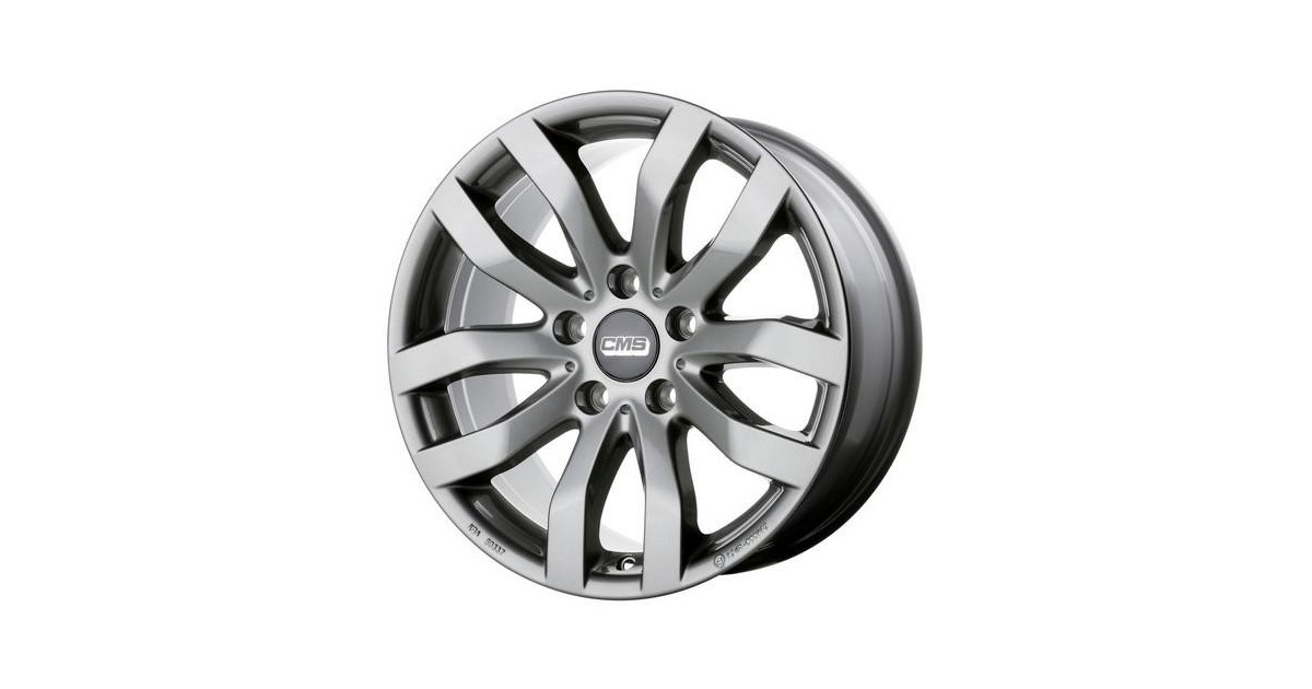 Jante ALU, CMS C22 Titane Brillant, 7X16 5/114.3 ET40, Alésage 60.1