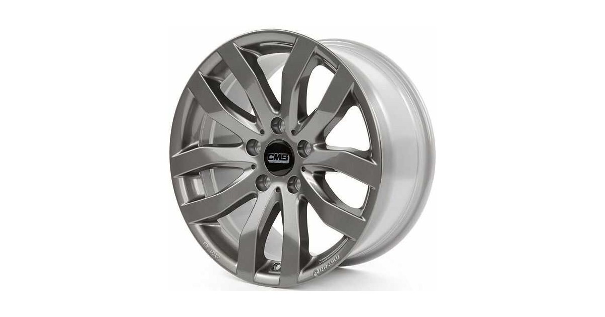 Jante ALU, CMS C22 Titane Brillant, 6.5X16 5/ 112 ET46, Alésage 57.1