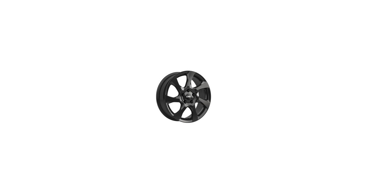 CMS 6,5x16 4/108 ET38 C24 Complete Black Gloss ,alésage 64.1