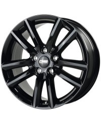 CMS 6,5x16 5/108 ET45 C27 Complete Black Gloss, alésage 63.4