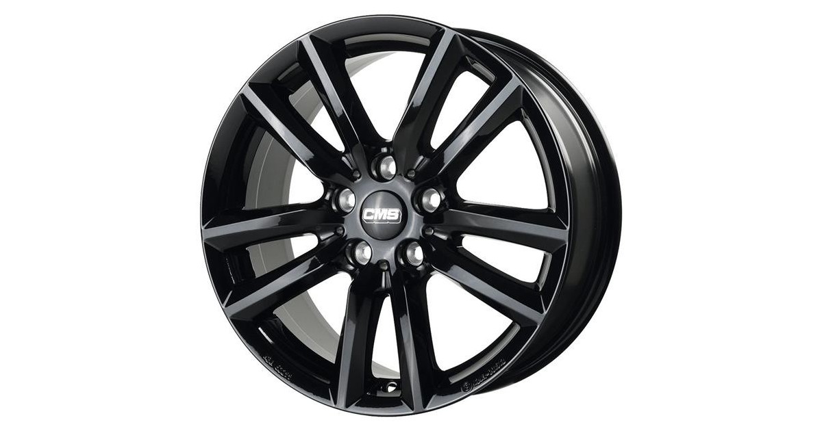 CMS 6,5x16 5/108 ET45 C27 Complete Black Gloss, alésage 63.4