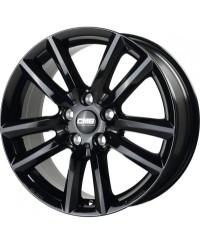 CMS 6,5x16 5/112 ET22 C27 Complete Black Gloss , alésage 66.5