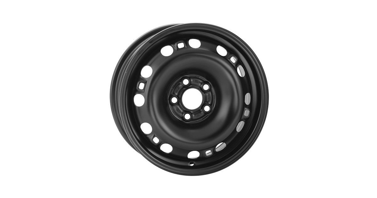 Jante Tole/Acier, ALCAR ,No 9545, 6X15 5/100 ET43, Alésage 57.1