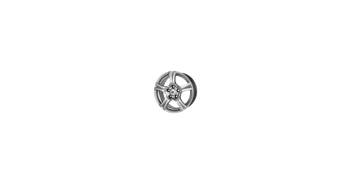 Jante ALU, RC-Design RC14SUV/KS/ET40 kristallsilber lackiert, 7.50X17 5/118 ET40, Alésage 71.10
