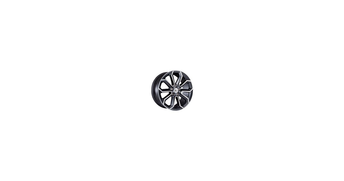 Jante Alu ET47 5/112 ML66,5(6) CMS LM 7.5x17 C20 noir mat face polie