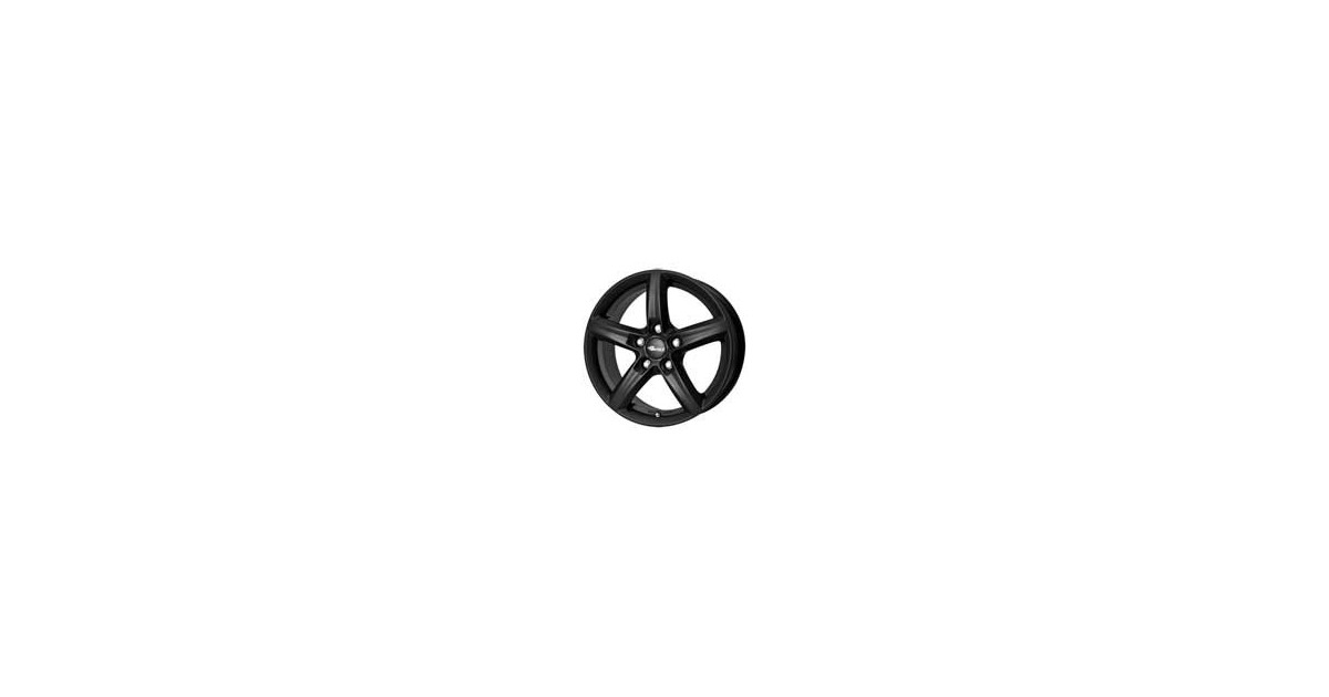 Jante Alu ET47 5/112 ML66,5(6) CMS LM 7.5x17 C20 noir mat face polie