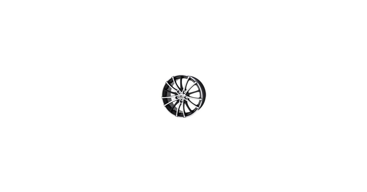 Jante Alu ET47 5/112 ML66,5(6) CMS LM 7.5x17 C20 noir mat face polie