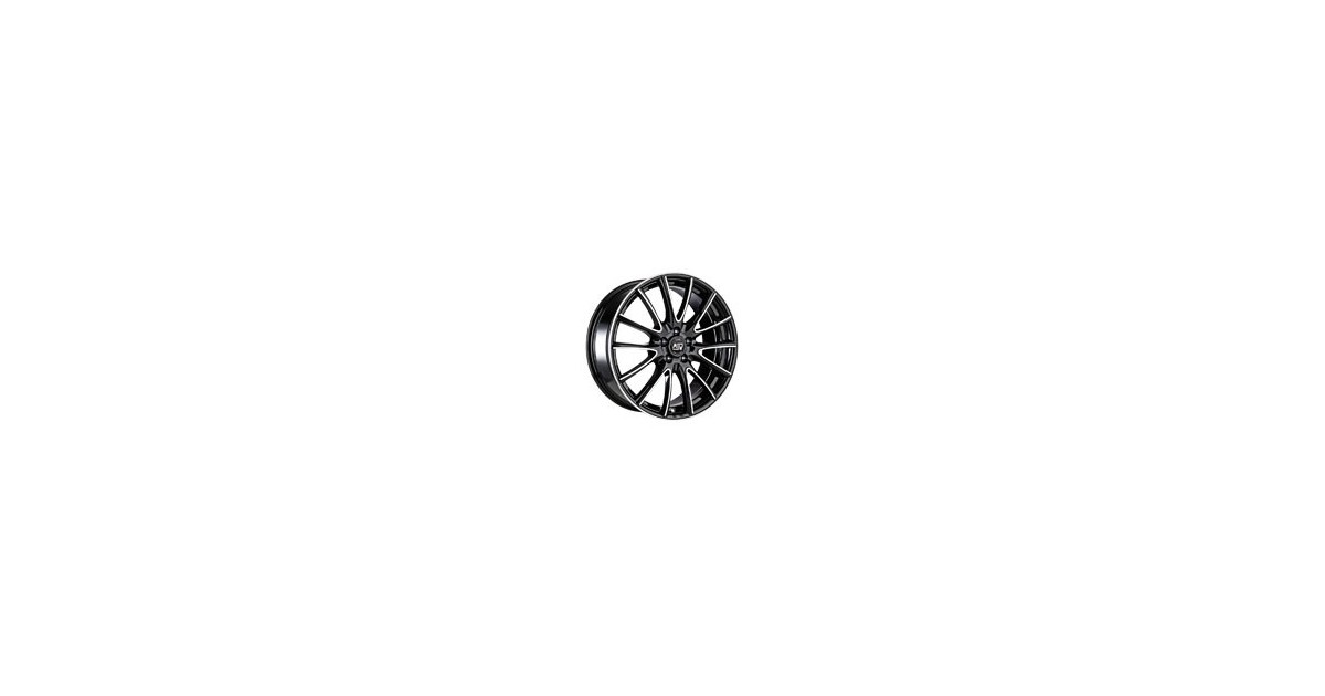 Jante ALU, MSW 86/SWP/ET38 GLOSS BLACK FULL POLISHED, 6.50X16 5/105 ET38, Alésage 56.60