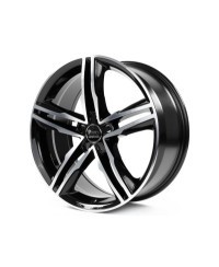 MAM A1 BLACK FRONT POLISH 8x18 5/112 ET30 Alésage 66,6