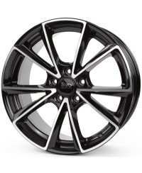 MAM A5 BLACK FRONT POLISH 8x18 5/112 ET45 ,Alésage 66,6