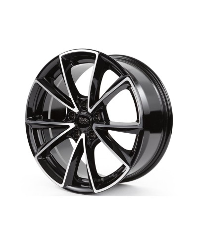 MAM A5 BLACK FRONT POLISH 8x18 5/112 ET45 ,Alésage 66,6