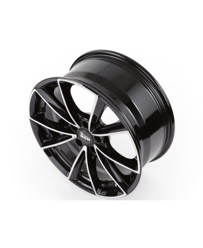 MAM A5 BLACK FRONT POLISH 8x18 5/112 ET45 ,Alésage 66,6