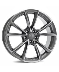 Jante Alu ET45 5/112 ML66,6 MAM LM 8x18 , A5 BLACK FRONT POLISH