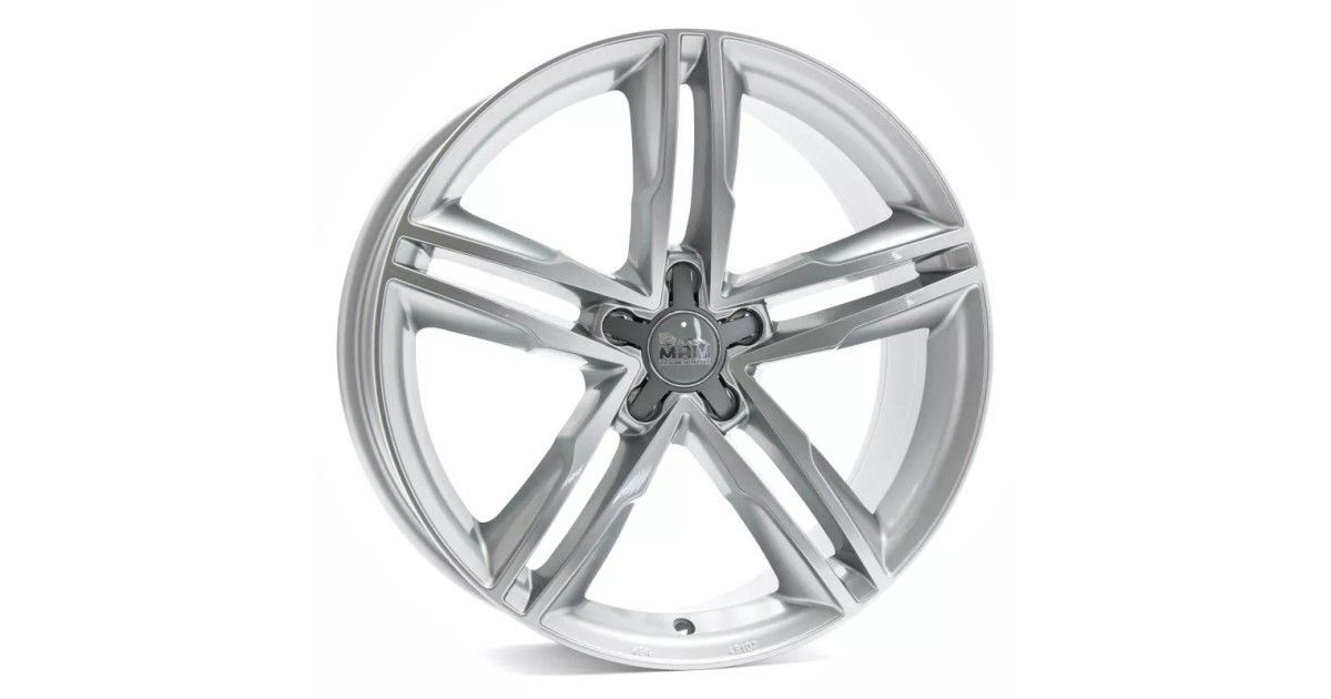 MAM A1 SILVER PAINTED 8x19 5/112 ET42 Alésage 66,6