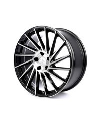 KESKIN KT17 Hurricane  BLACK FRONT POLISH 8x18 5/112 ET30 Alésage 72,6