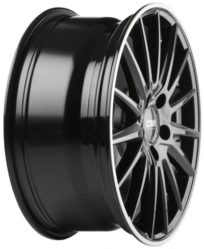 Jante ALU, CMS C23 Diamond rim black 8X18 5/ 114.3 ET35, Alésage 67.1